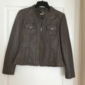 Michael Kors Leather Jacket